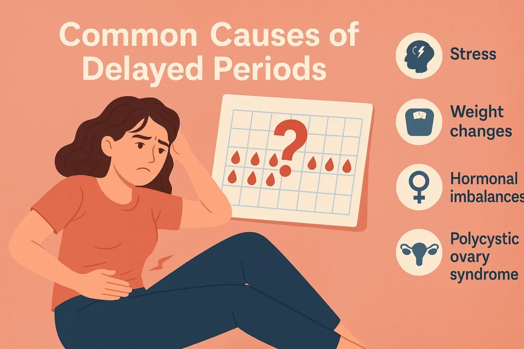 ✅ Common Causes of Delayed Periods