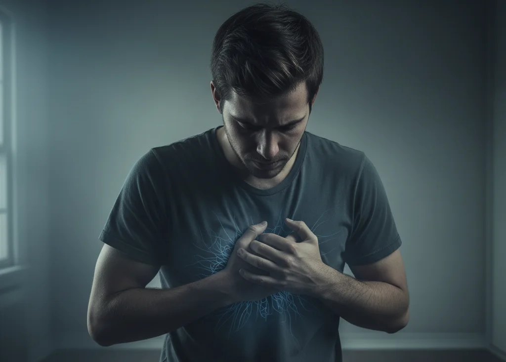 Heaviness in chest 