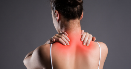Tension in shoulder muscles