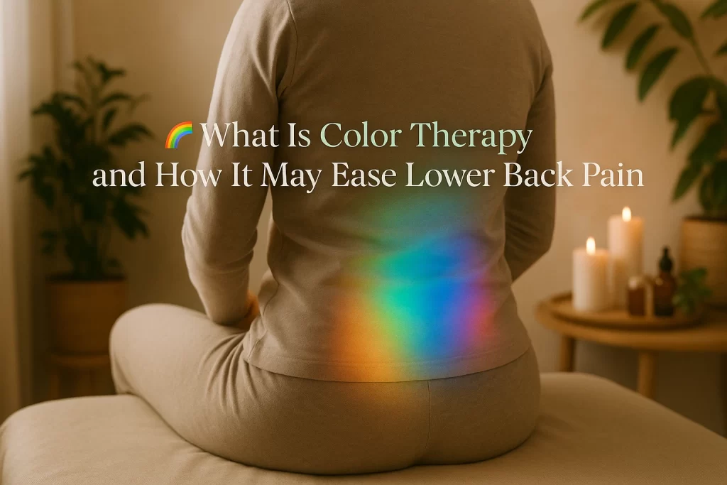What Is Color Therapy and How It May Ease Lower Back Pain