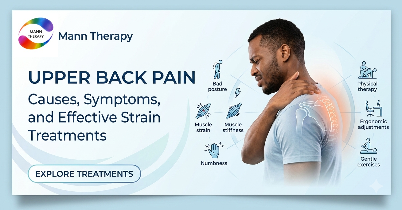Upper Back Pain: Causes, Symptoms, and Effective Strain Treatments