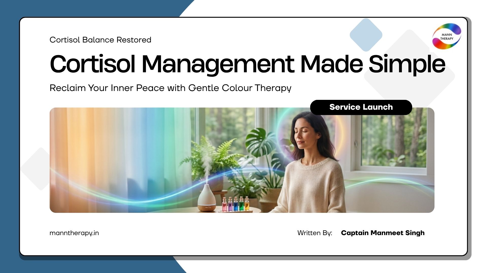 Cortisol Management Made Simple Reclaim Your Inner Peace with Gentle Colour Therapy