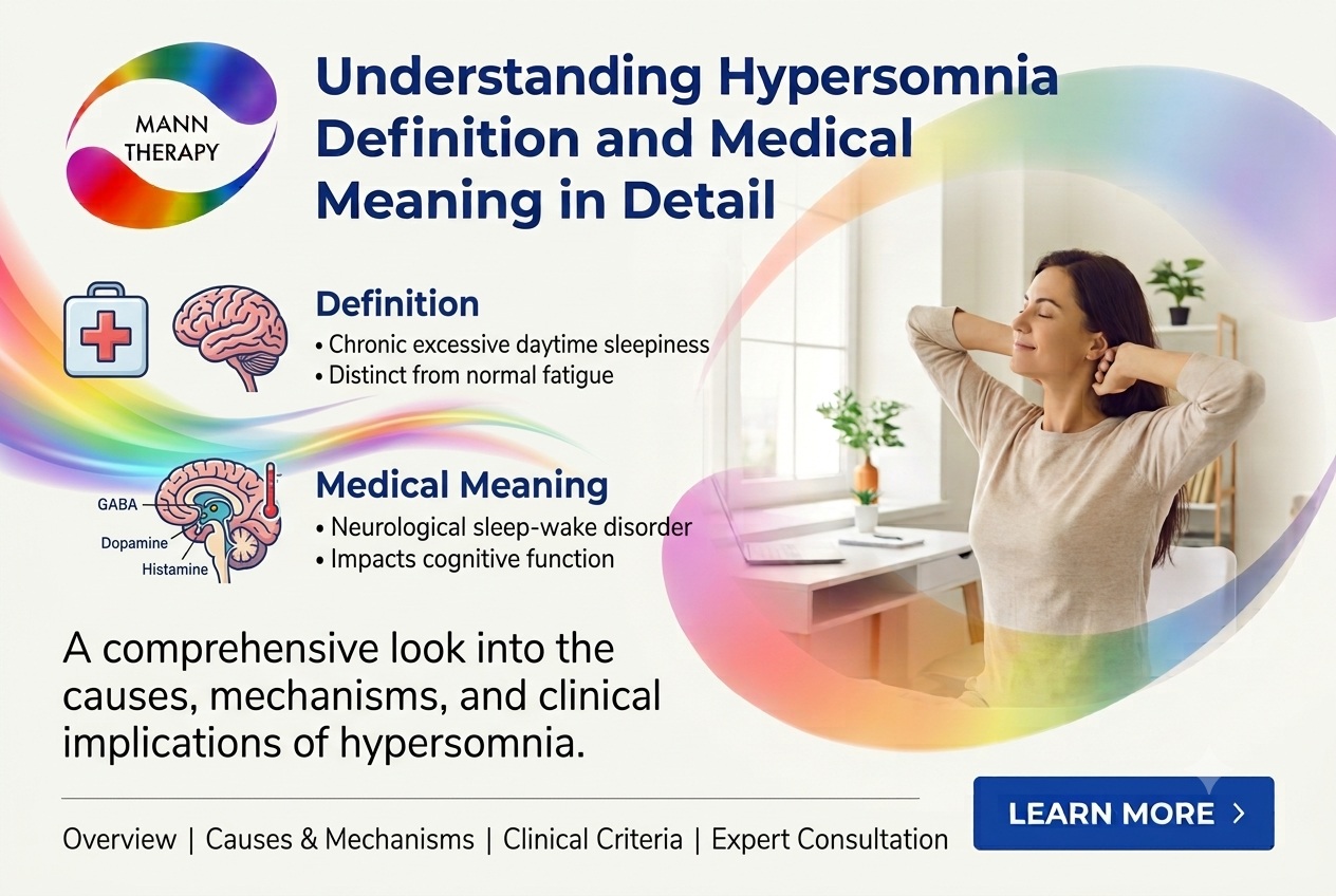 Understanding Hypersomnia Definition and Medical Meaning in Detail - Mann Therapy