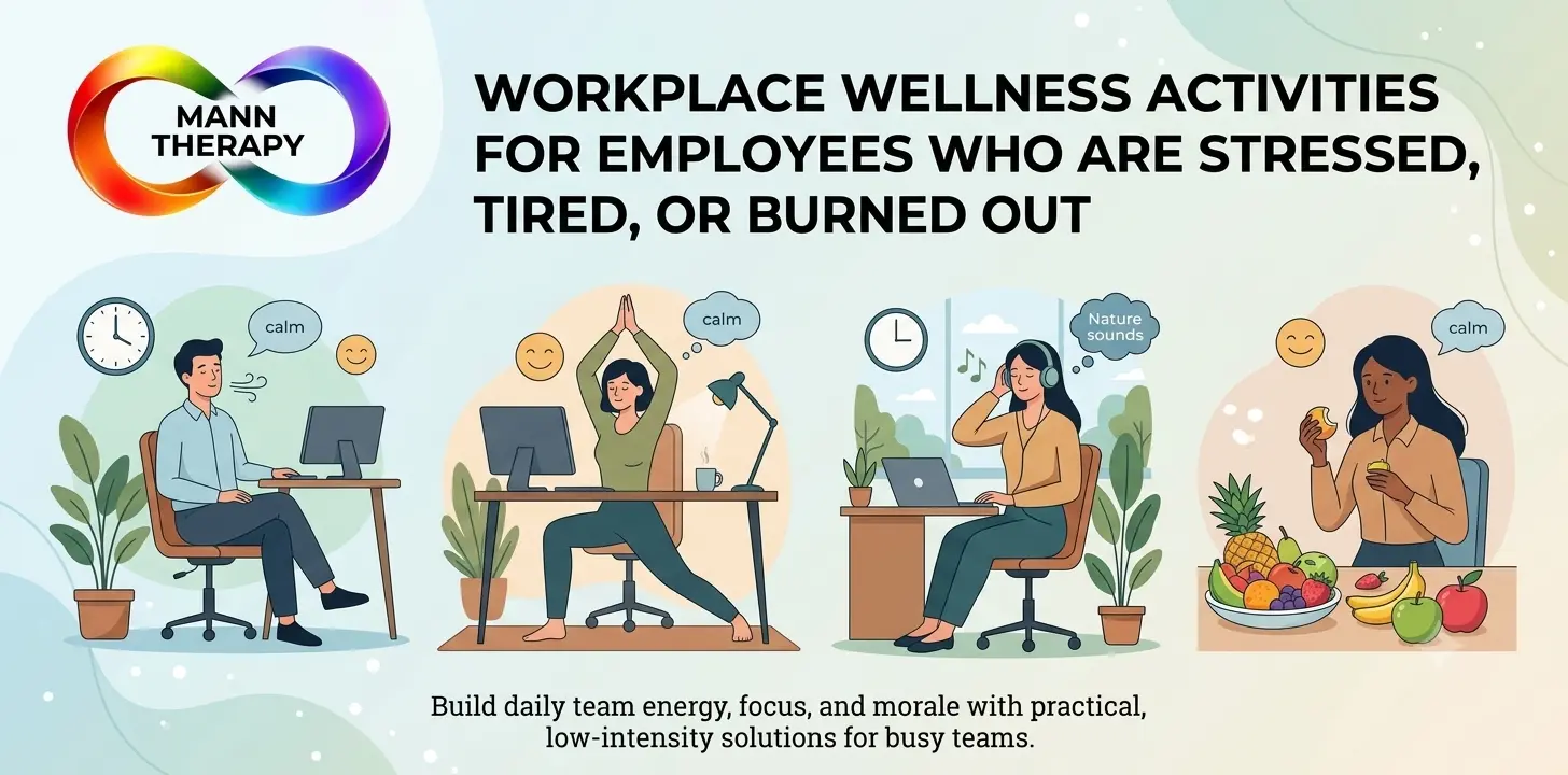 Modern office life moves at an intense pace. Long hours in front of screens, heavy project workloads, and tight execution deadlines often leave employees feeling physically drained and mentally exhausted. For HR leaders, founders, managers, and employee wellbeing teams, finding practical workplace wellness activities is crucial to rebuilding daily team energy, focus, and workplace morale.